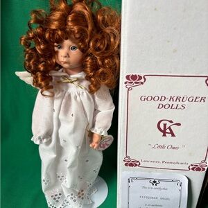 Good Kruger Doll "Pipsqueak Angel “ 10” Limited Vinyl COA  HTF W Orig box
